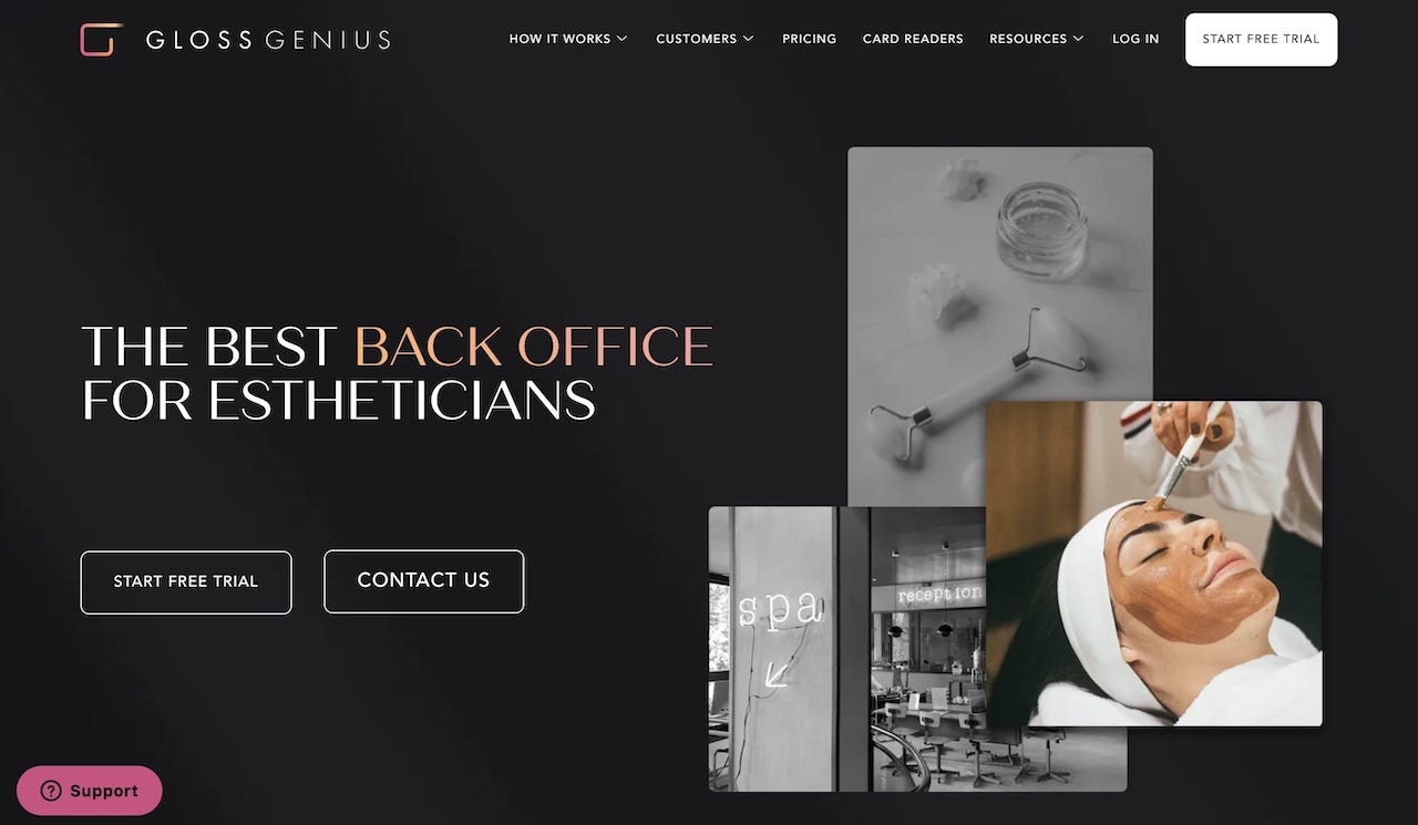 GlossGenius for Estheticians